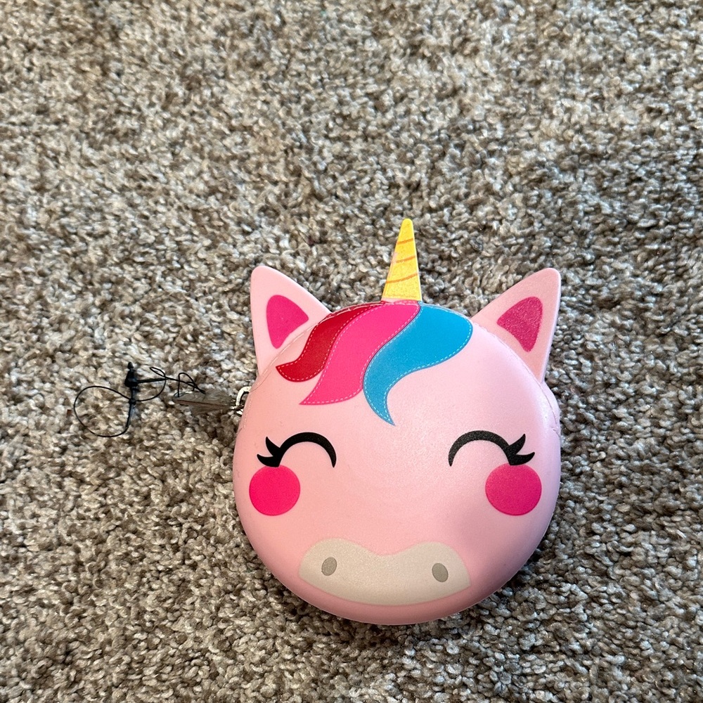 Pink Unicorn Coin Purse
